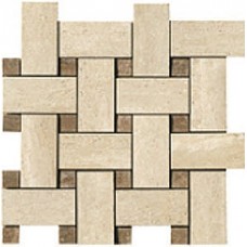 Мозаика 30*30 I TRAVERTINI TRAVERTINO INTRECCIO CREMA 