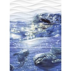 WAVE DOLPHINS ПАННО 60X44