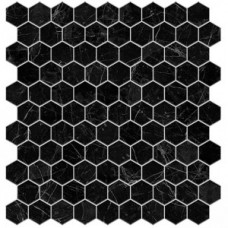Мозаика 31,5*31,5 Supreme Marquina Hex
